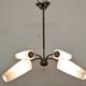 4-light chandelier from the 50s/60s