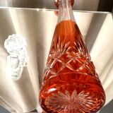 Carafe en cristal taille orange et transparent st louis modele masseret