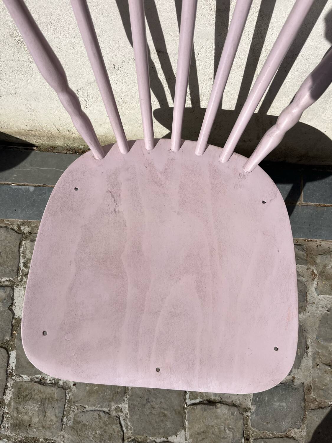 Baumann chair pale pink