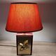 Vintage lamp le dauphin with acorn decoration from the 1970s/80s.