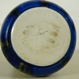 Glazed ceramic space age vase