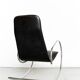 Vintage S826 Cantilever Rocking Chair in Chrome by Ulrich Böhme for Thonet