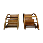 Lot de 2 chaise berçeuses