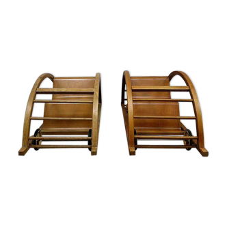 Lot de 2 chaise berçeuses