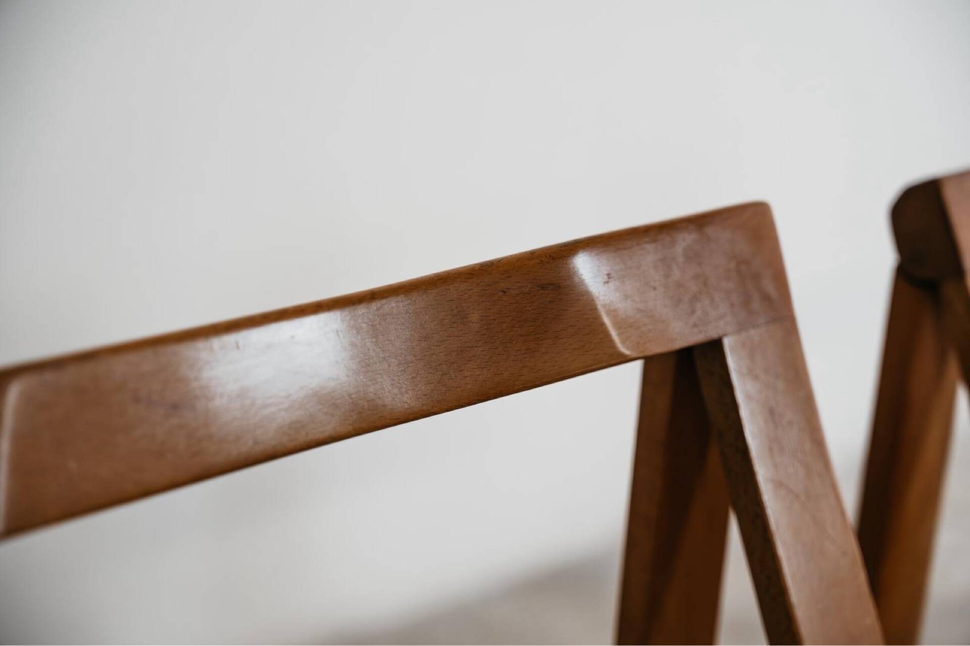 Aldo Jacober Per Alberto Bazzani 4 Sedie Mod. Trieste Anni ‘60 Design