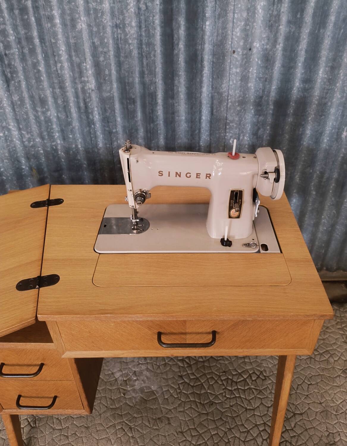 Scandinavian desk / worker / sewing furniture