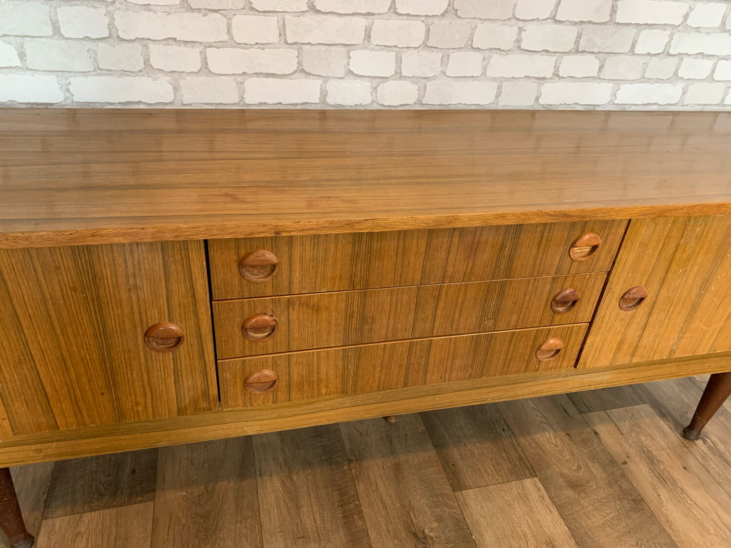 Vintage Scandinavian style enfilade 1960