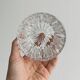 Beurrier en verre taillé et métal