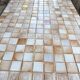 Dining table tiled 1950 dlg Capron