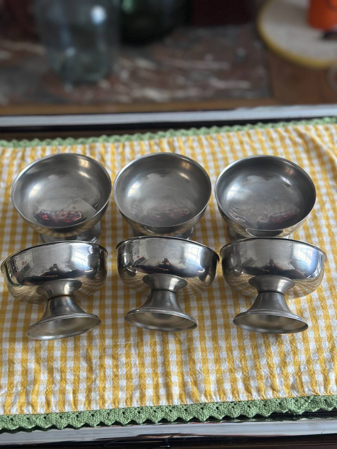 Vintage ice cream cups