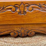 Art Deco chest of drawers in solid oak