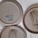 Trio of dessert plates