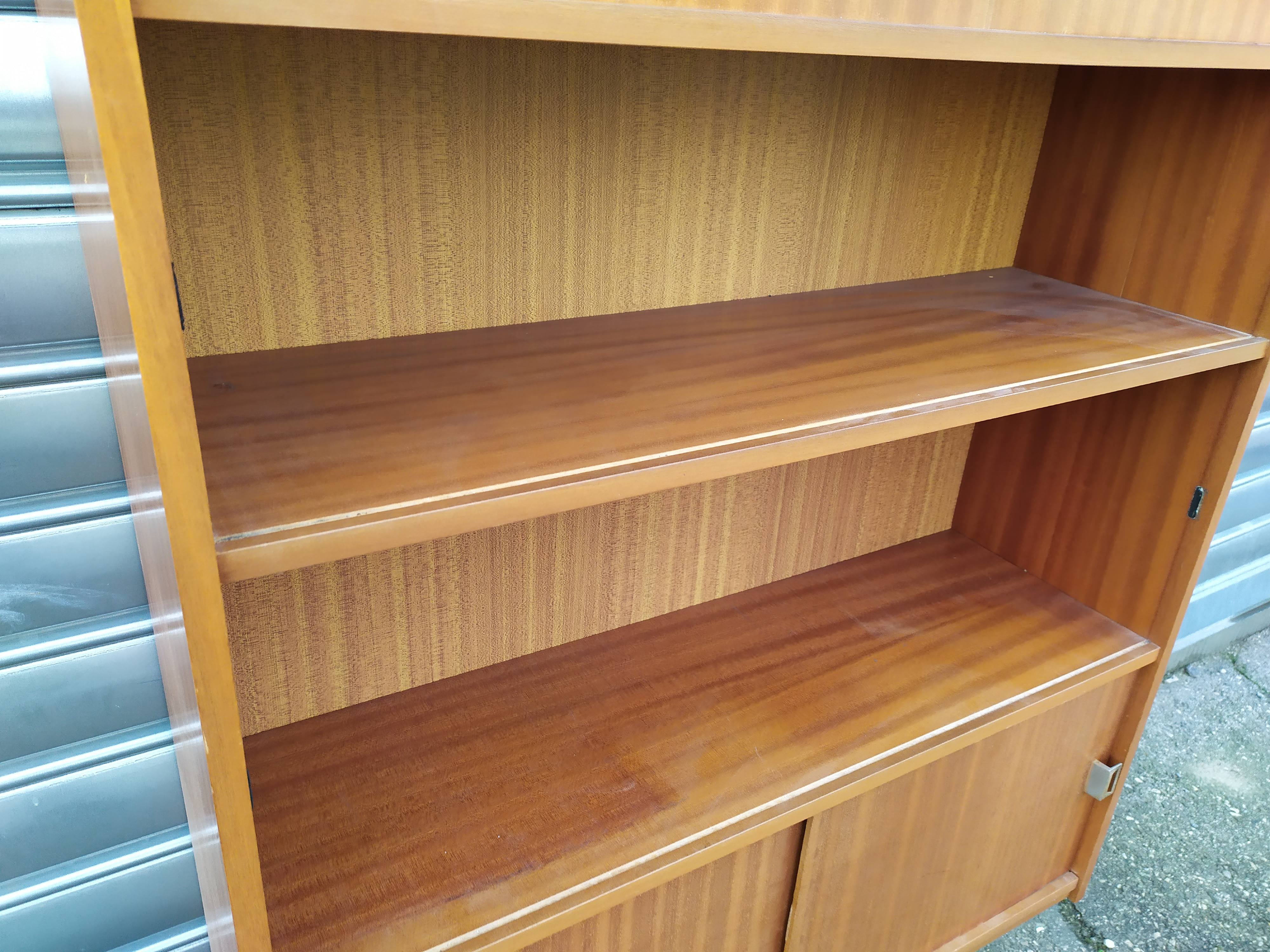 Vintage library shelf 1960