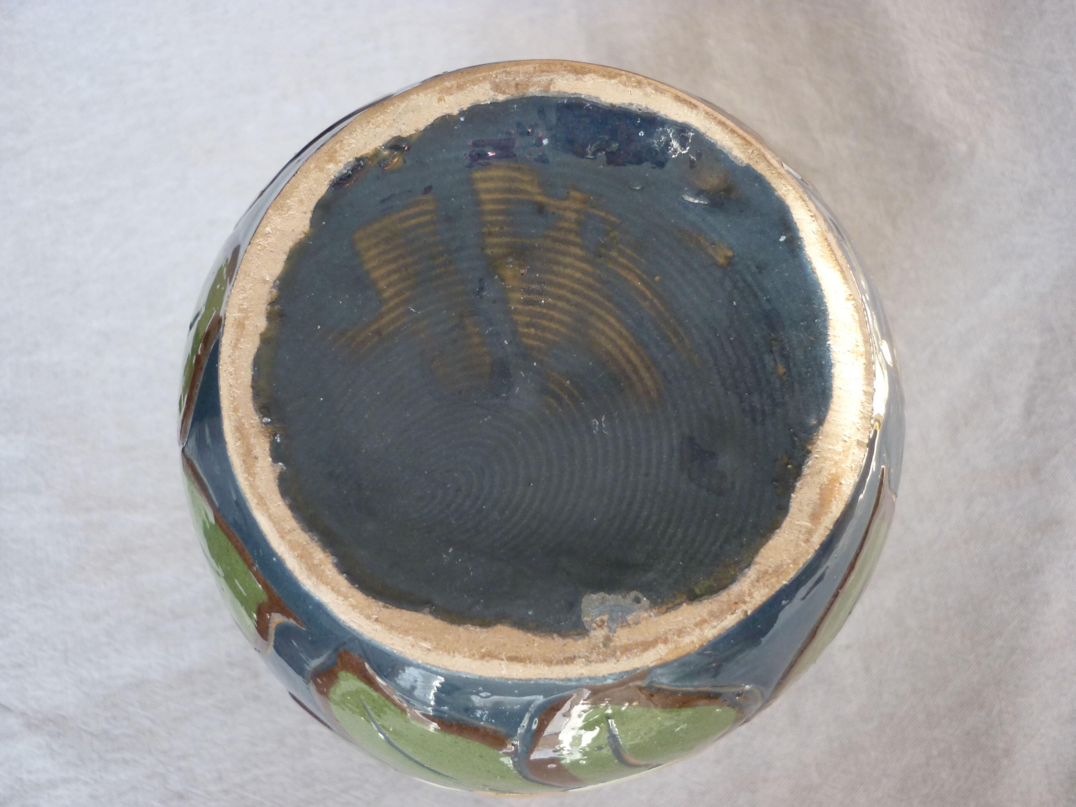 Vase 3 handles Savoy pottery