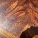 Table basse vintage octogonale bois massif tres bon etat