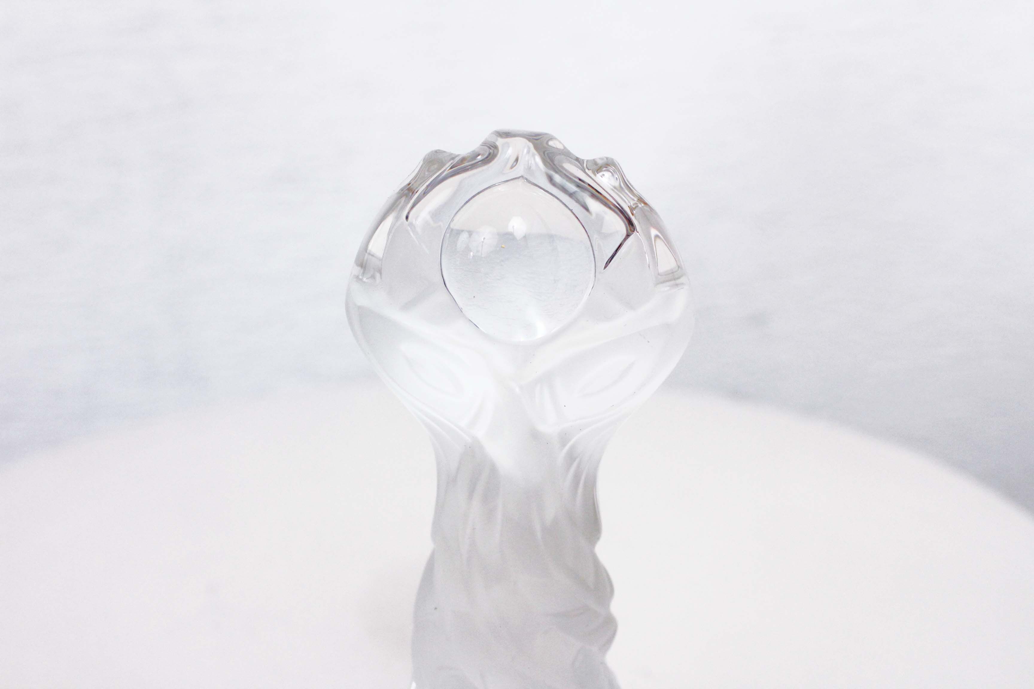 Presse papier  en cristal de Saint Louis