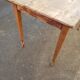 Farm table or "hiss" desk