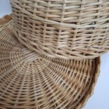 Tray and its vintage wicker bell