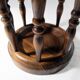 Wooden umbrella stand