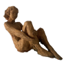 Femme nue - Sculpture en terre céramique