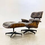 Brown Lounge Chair by Charles & Ray Eames - Herman Miller - Vintage 1970