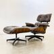 Brown Lounge Chair by Charles & Ray Eames - Herman Miller - Vintage 1970