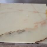 Pair of 1960s bedside tables with marble