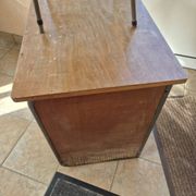 Child's desk with chair in its original condition.