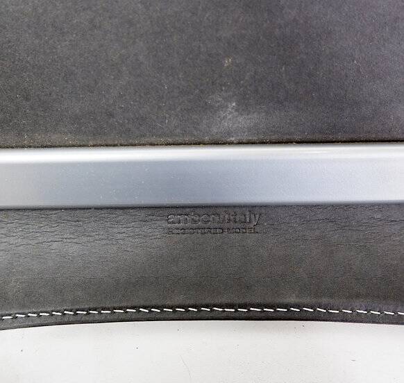 Set of 6 of italian vintage Arrben dining chairs, 1980s - Cognac Leather