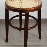 Low canning stool and curved wood