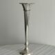 Vintage patinated metal soliflore vase