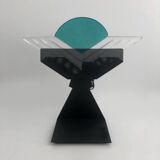 Pair of Memphis style Murano lamps