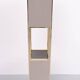 Floor lamp Pedestal Bronze Mirror Hollywood Regency 1970s