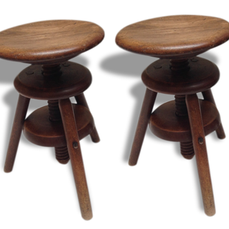 Pair of stool with screw