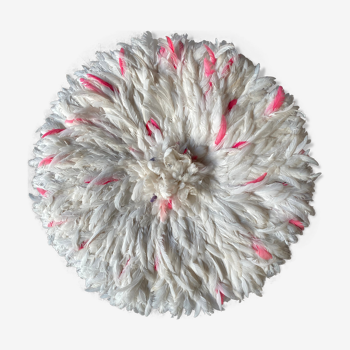 Juju hat en plumes fait main 70 cm