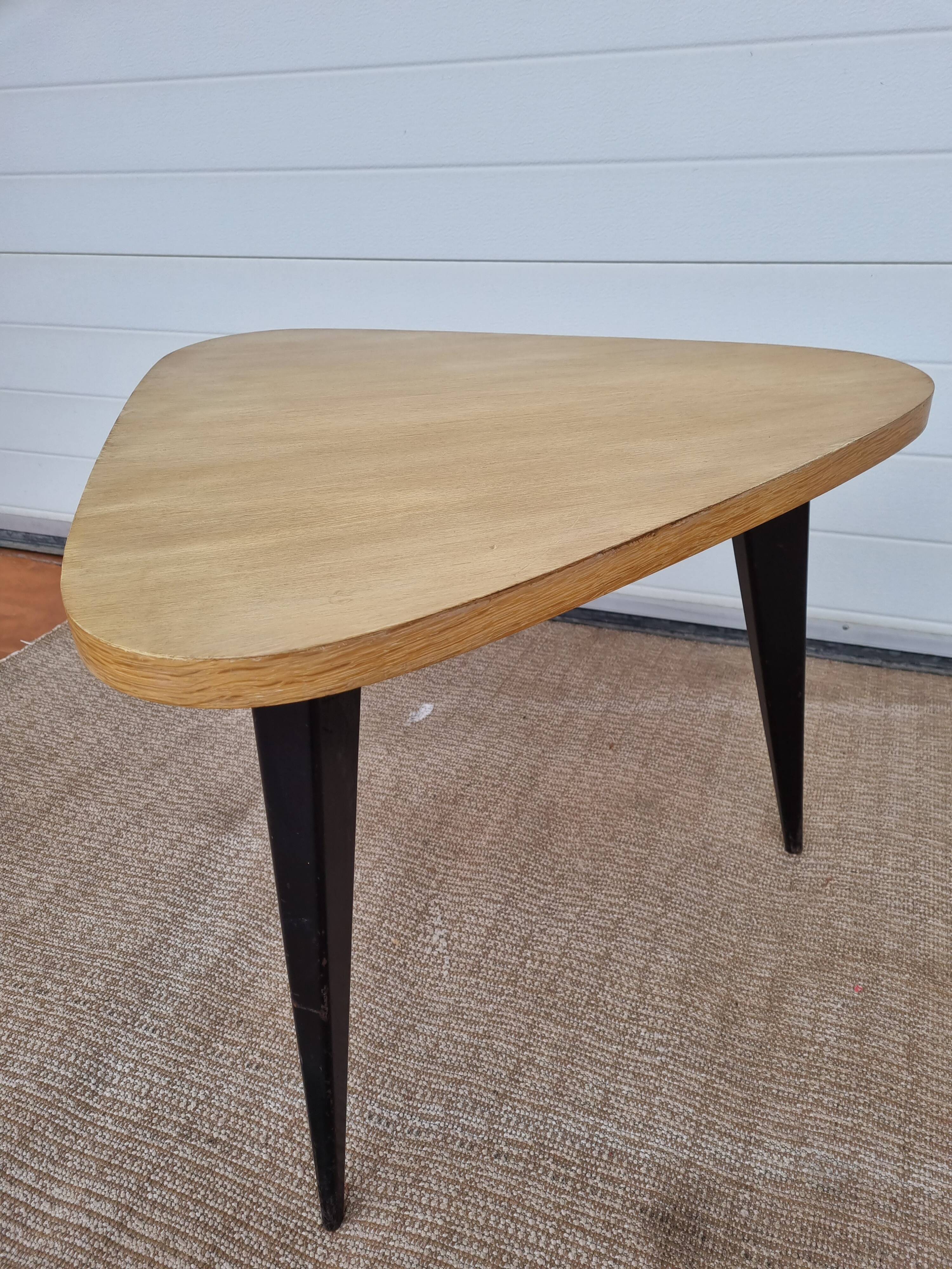 Vintage 50s free-form coffee table