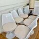 6 chaises tulipes