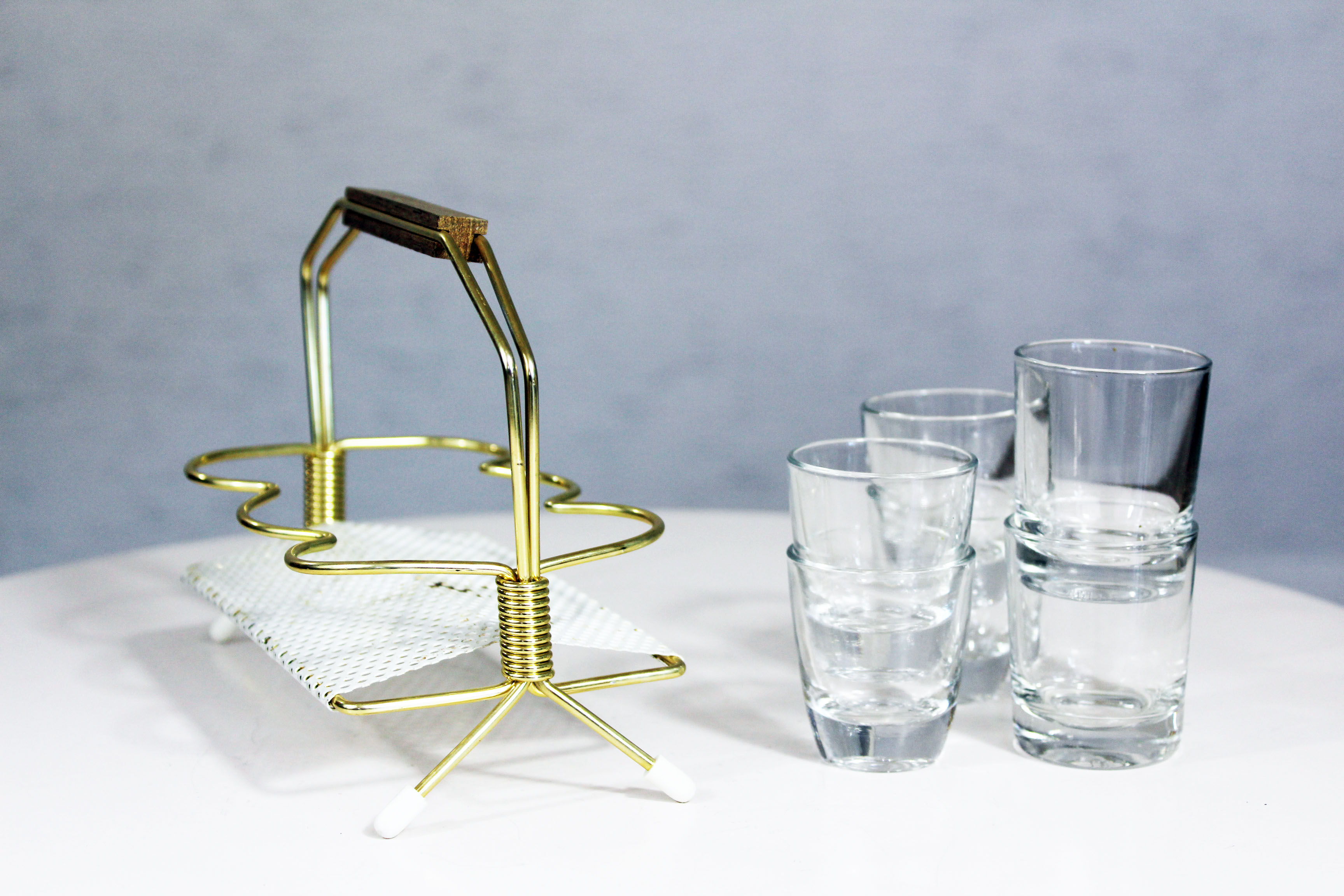 Porte verre vintage