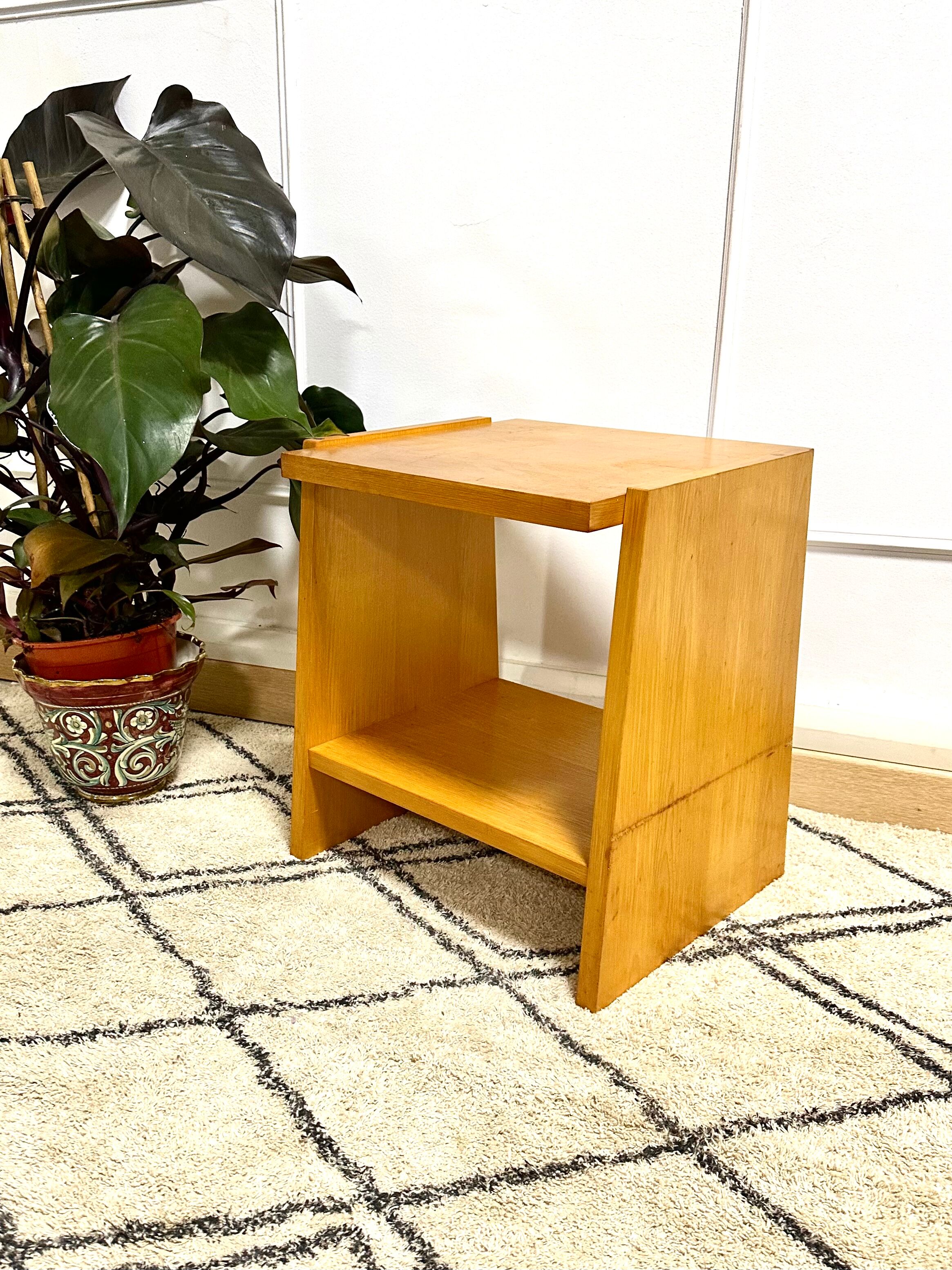 End of sofa or bedside table from the 50s