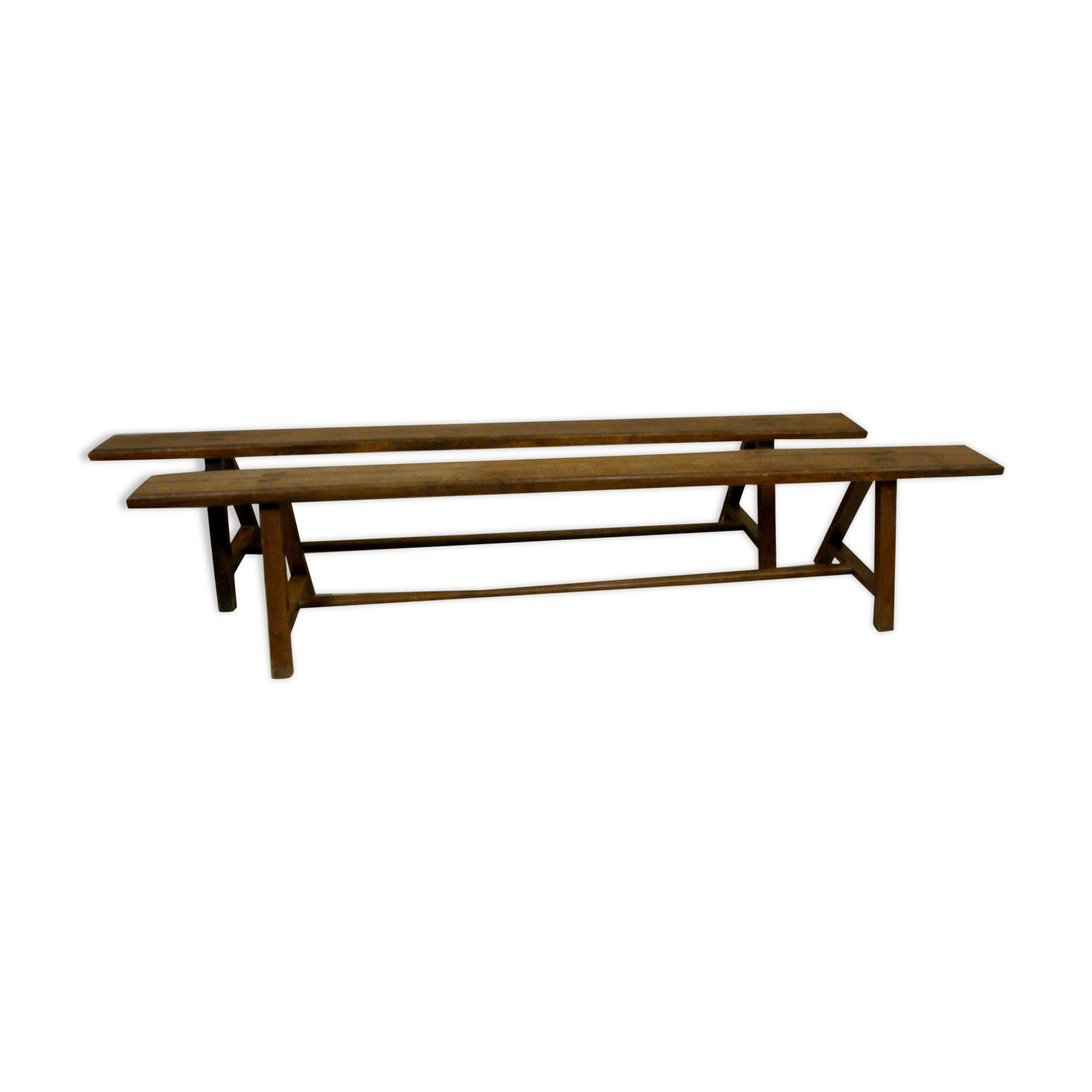 Pair of old benches
