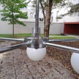 Chrome chandelier