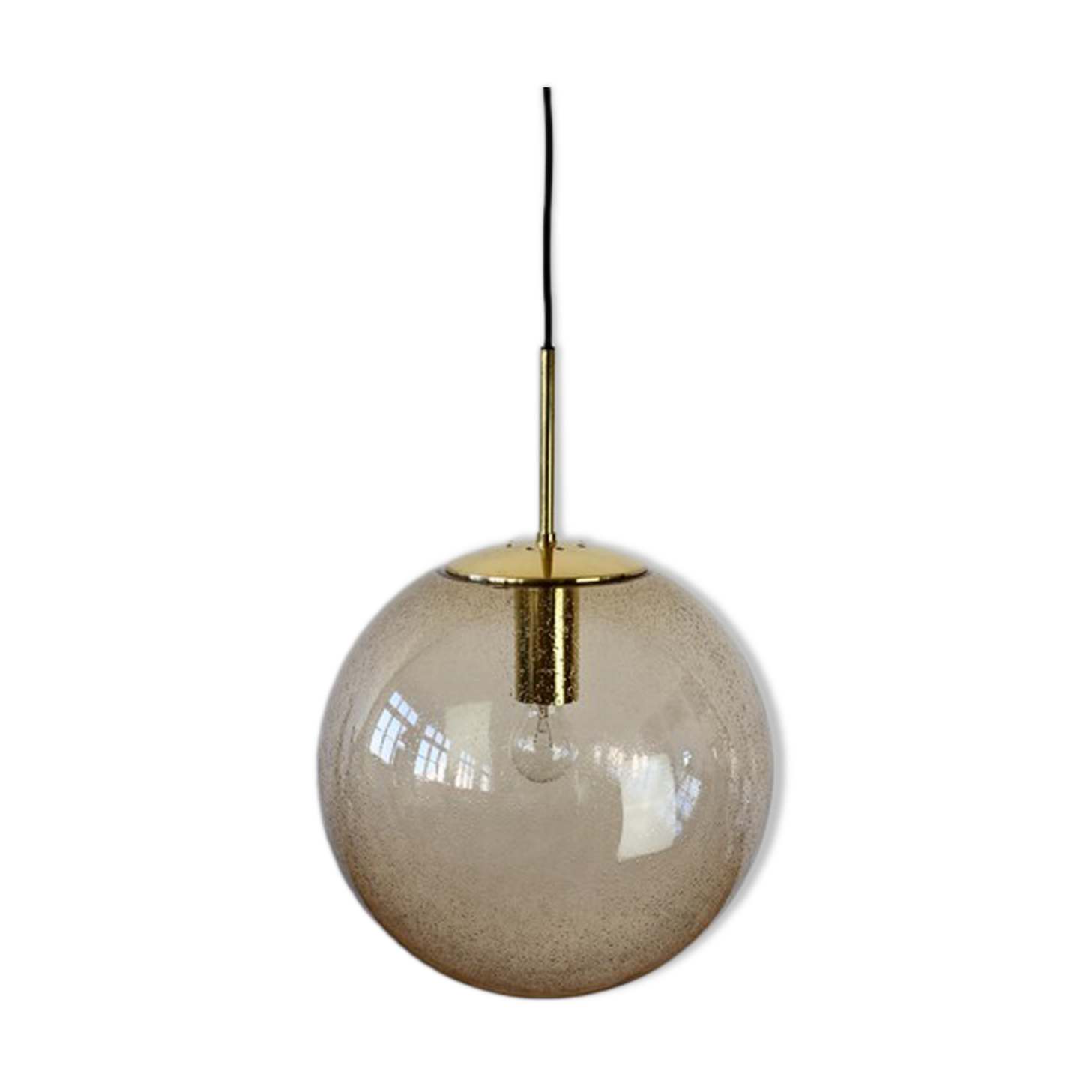 Pendant lamp Glashutte Limburg 60s 70s