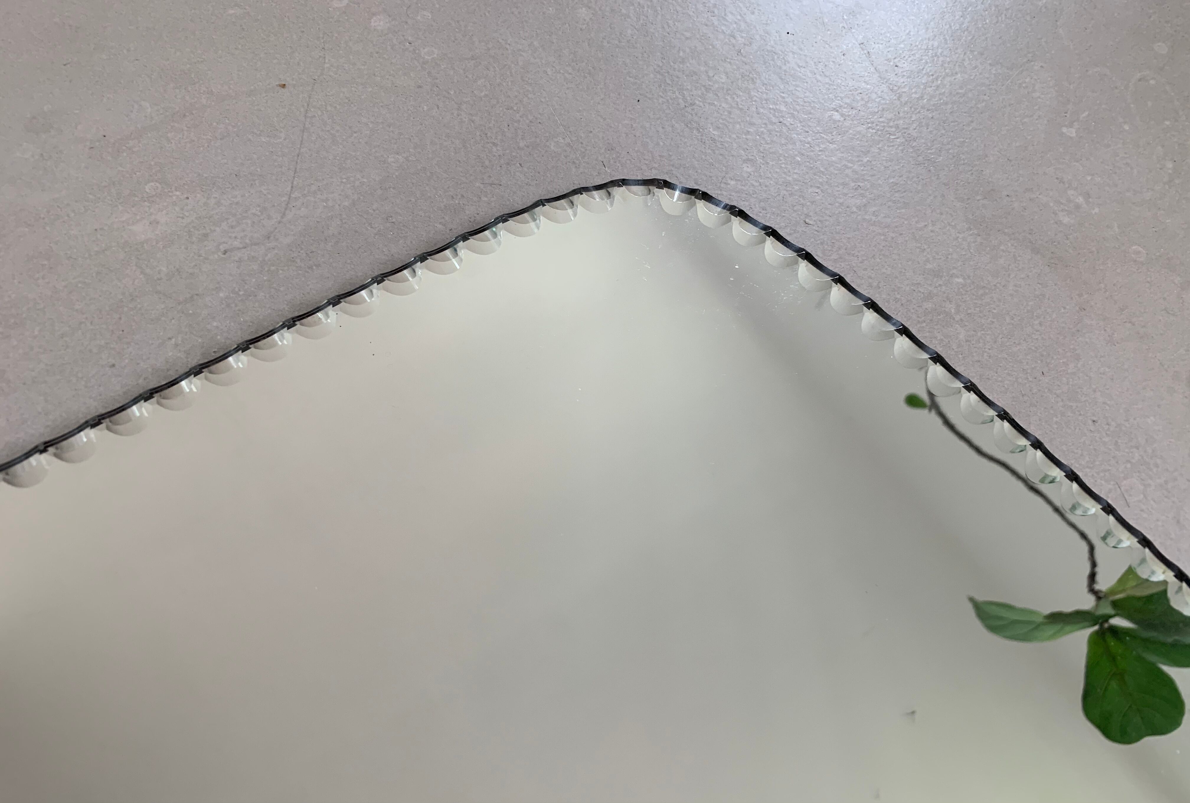 Miroir arche biseauté 63x90cm