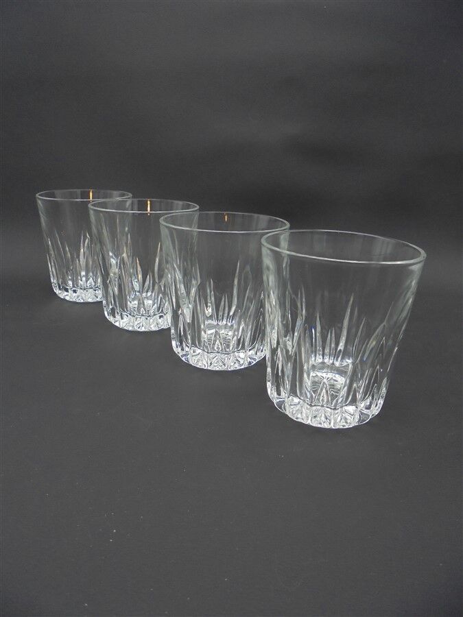 Série de 4 verres à whisky