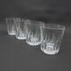 Série de 4 verres à whisky
