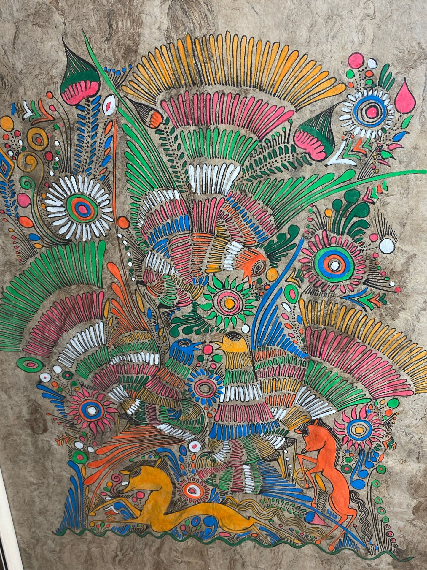 Table of Mexican popular art