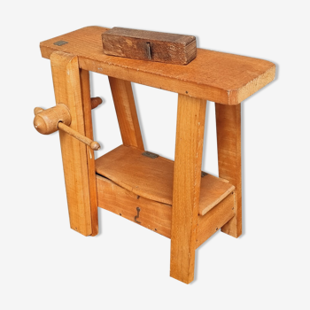 Vintage workbench mini table model