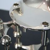 3 candle holders and 1 modular cup NAGEL 1970