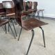 Lot of 16 obo erome chairs, 70s Germany