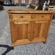 Louis XVI style buffet in solid cherry wood from the mid-20th century.